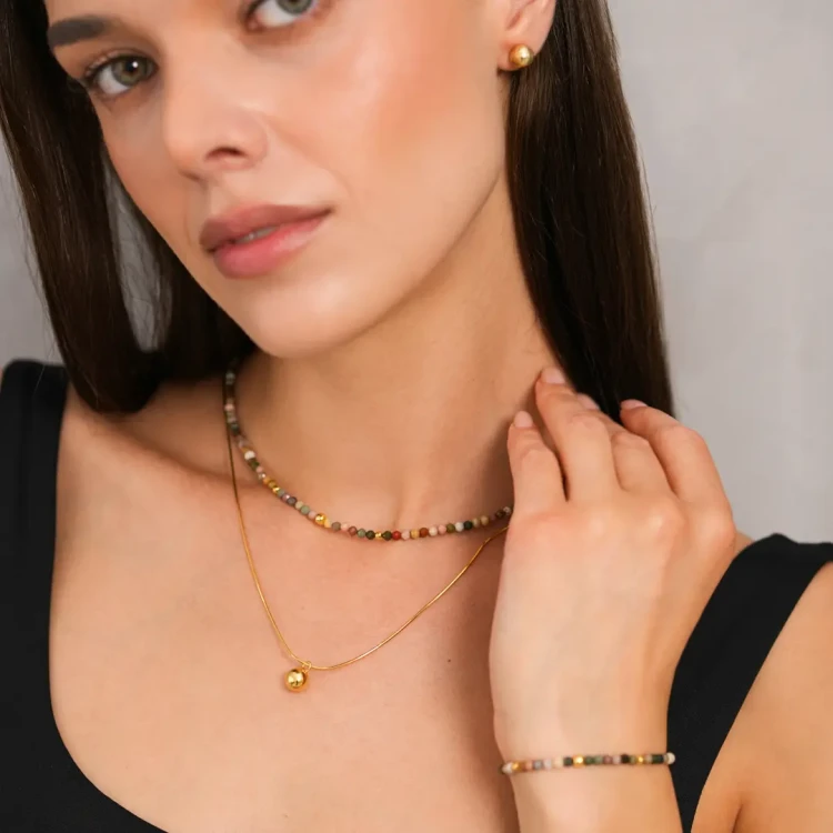 Bransoletka z agatu Terra